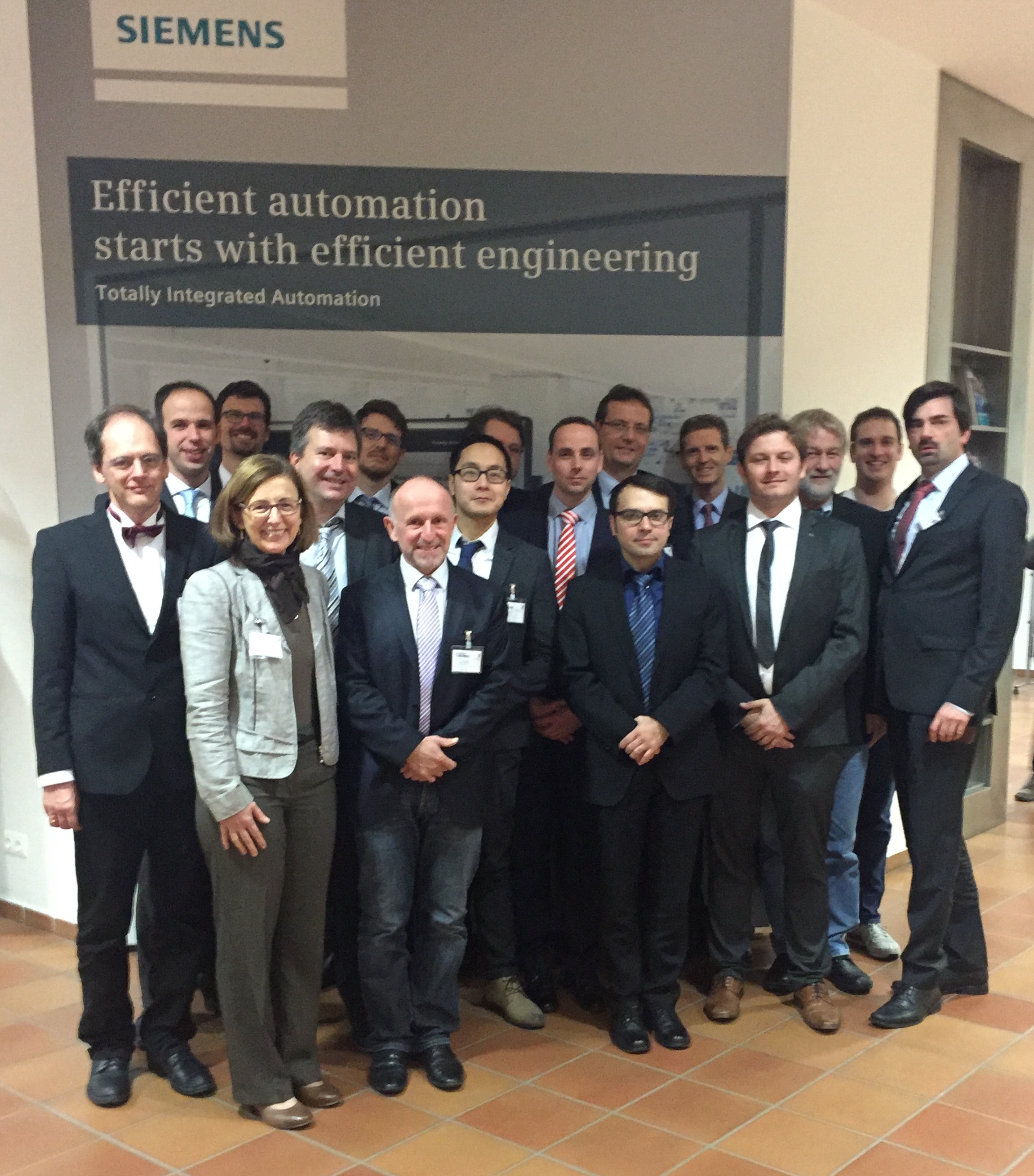 Gruppenbild vom 3. EffektiV Statusseminar bei Siemens in Nürnberg