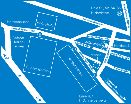 Lageplan edacentrum